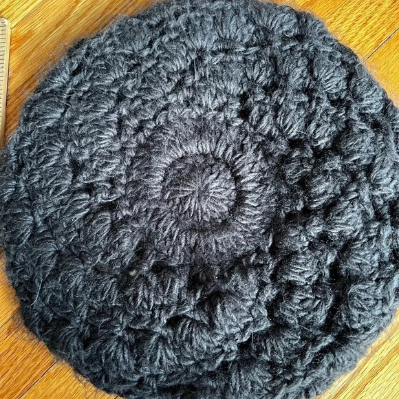 French Barrette Knit Hat - Picture 2 of 4